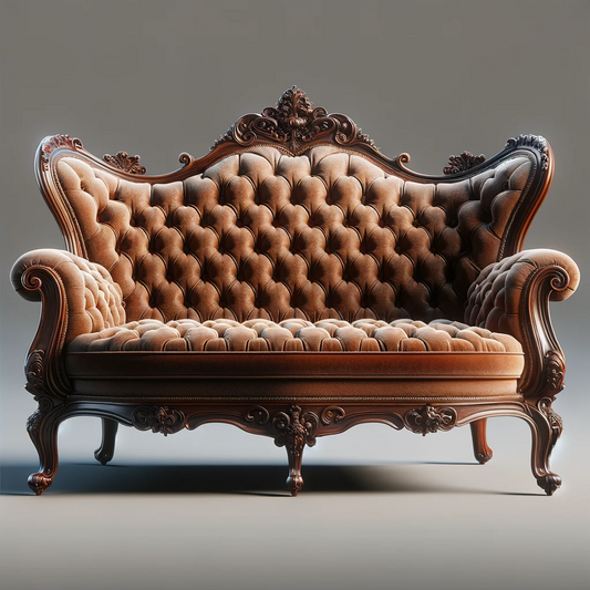 Victorian Verve Settee